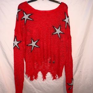 epretty star sweater